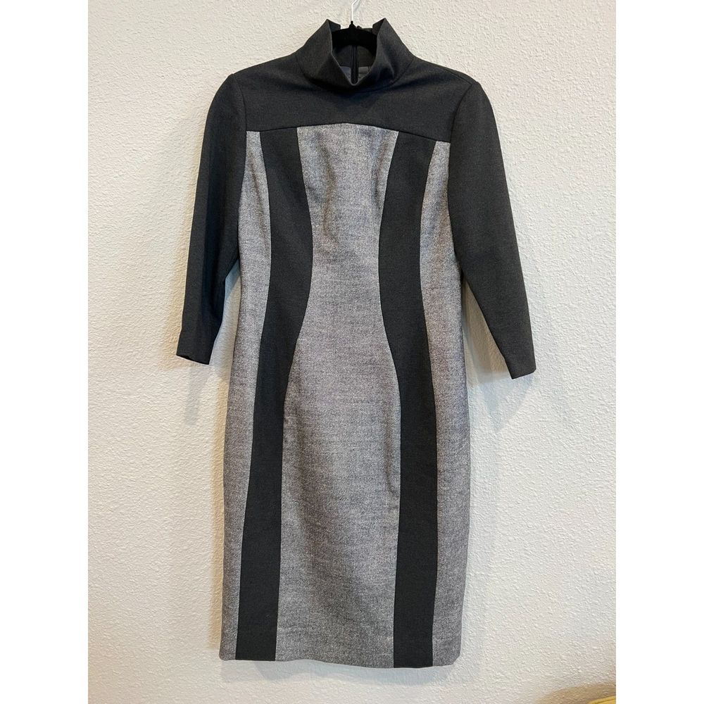 Per Se Black and Gray Women's Dress